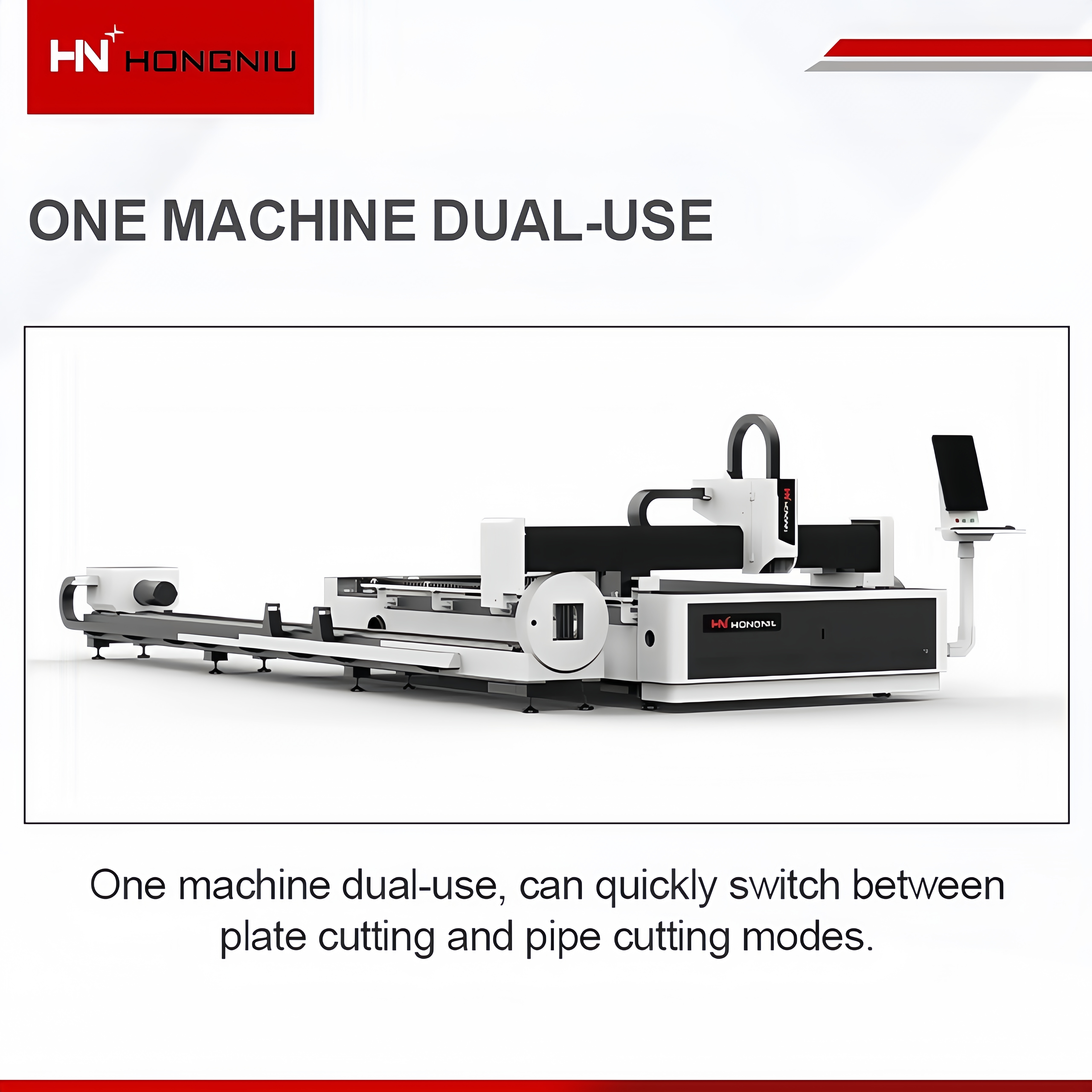 Hot Sale 1500w 3000w Dual-use Cnc Fiber Laser Cutting Machine With High Quality