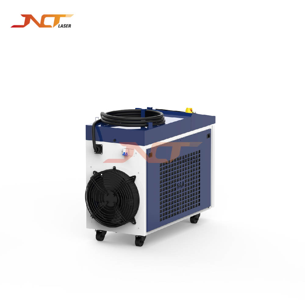 Water-cooled Continuous Wave Laser Cleaning Machine with 300mm Scan Width for Large-Area Paint Stripping on Factory Walls