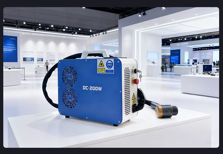 Portable Handle Pulse JPT Laser Rust Removal Cleaner 50w 100w 200w 300w Laser Cleaning Machine for Wood Metal