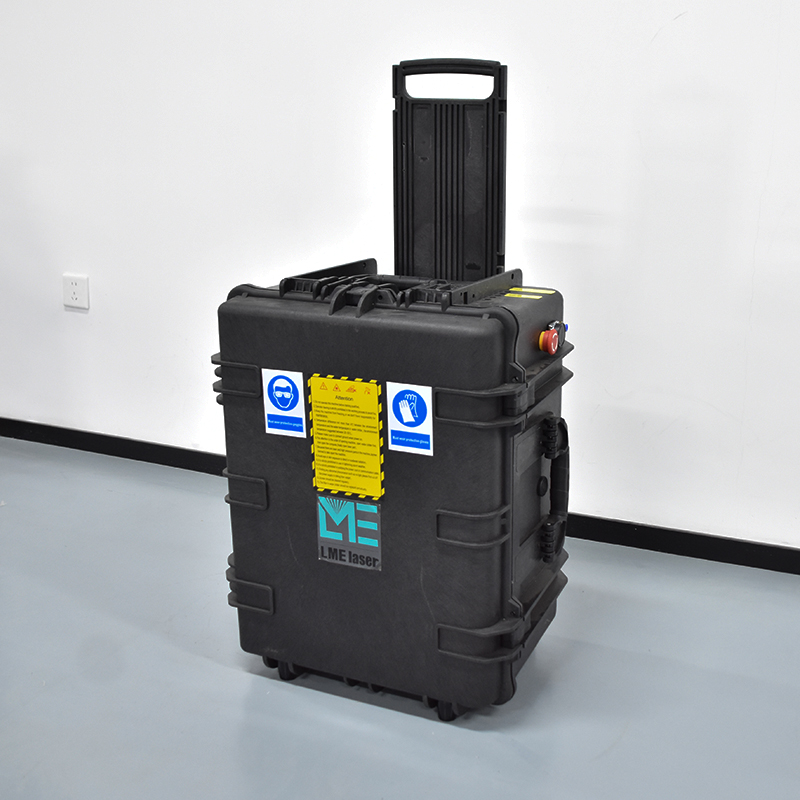 200W300W500W Pulse Laser Cleaning Machine Laser Cleaning Machine Rust Removal Tire Molds For Removing Paint And Oil Stains