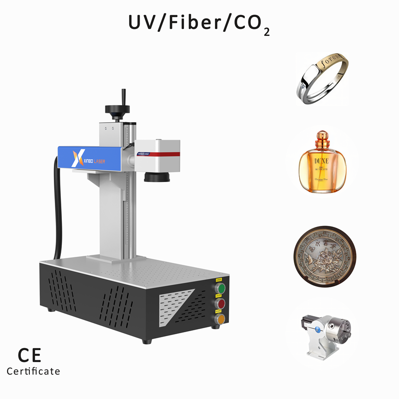 3W/5W/10W Motorized 355nm UV Laser Engraving and Marking Machine Suitable for Crystal Plastic PVC Glass with Wooden Packaging