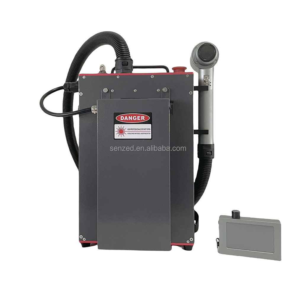 JPT Backpack Pulse Laser Cleaner Machine for Metal Wood Paint Rust &amp; Stone
