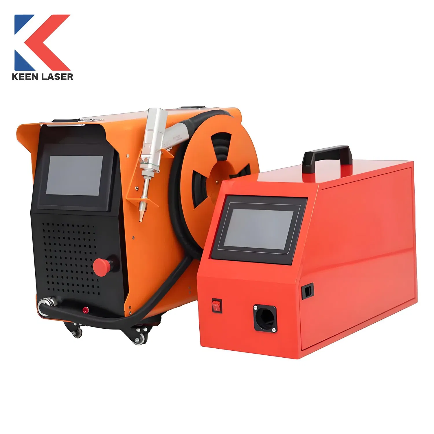 1500W Mini 5 in 1 Lazer Weld Weaver Welder for Metal Stainless Steel Robot Longitudinal Battery Beam Portable Handheld Fiber Laser Cleaning Welding Machine
