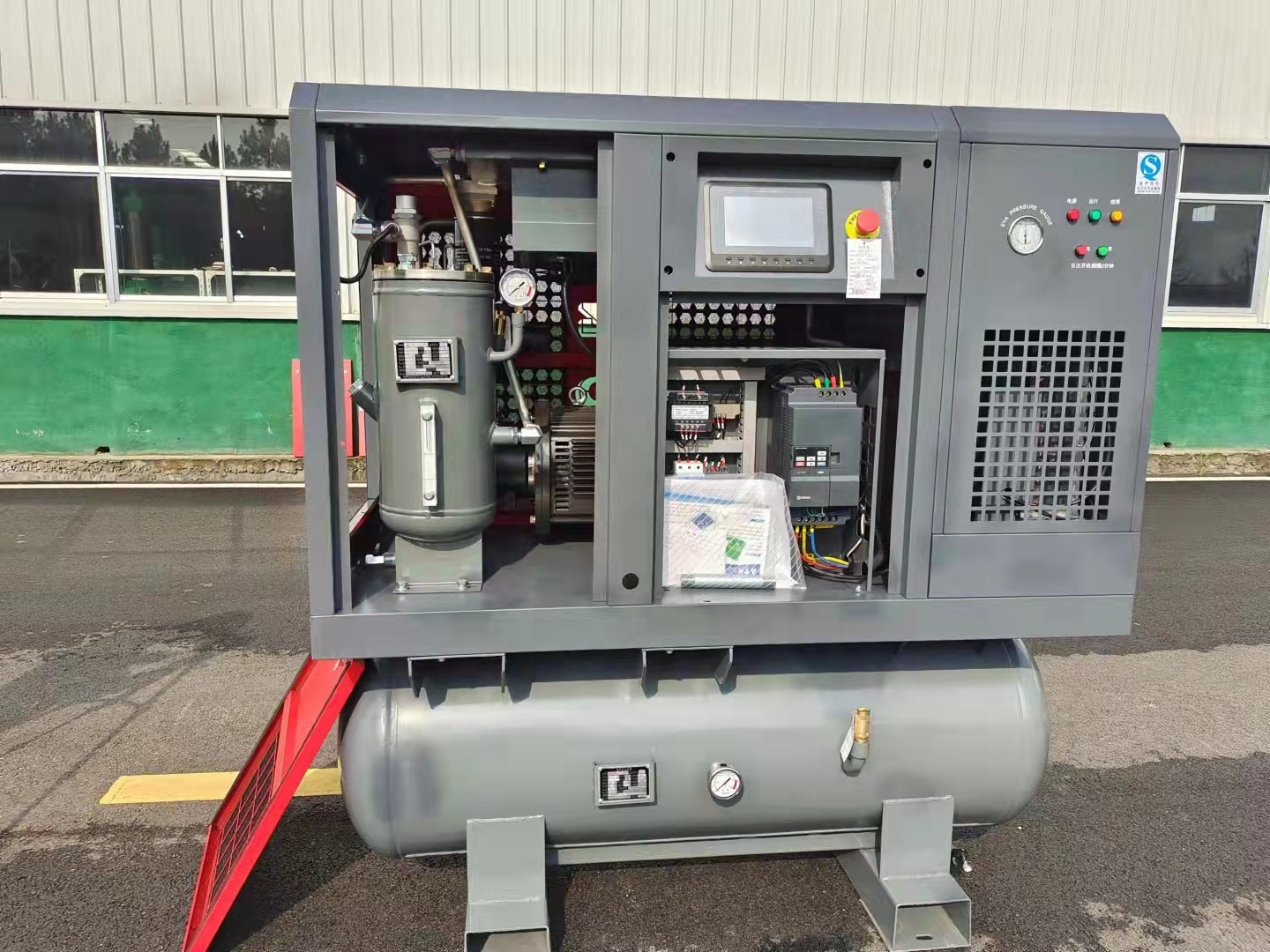 Screw Air Compressor Detail View 2