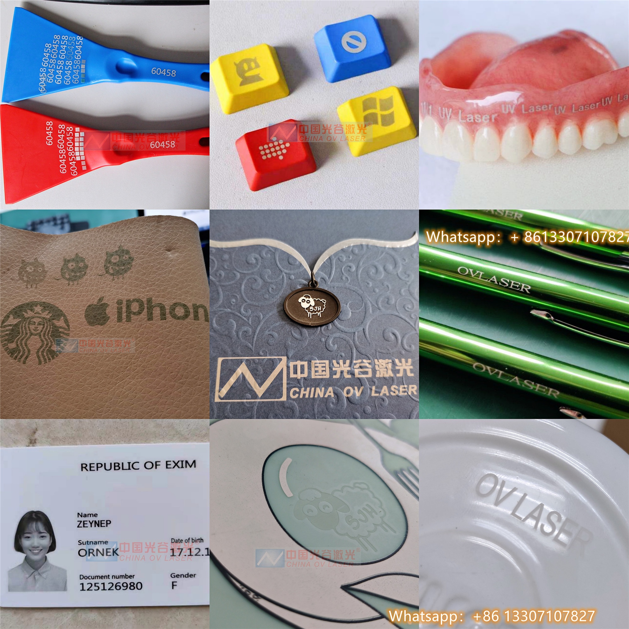 Electronic Chip Marking Sample