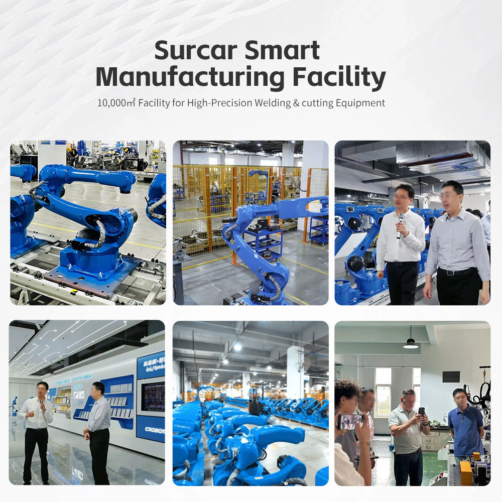 Automatic 6 Axis Collaborative Robot Arm 5kg Payload Robotic Welding System For Appliances &amp; Furniture Manufacturing