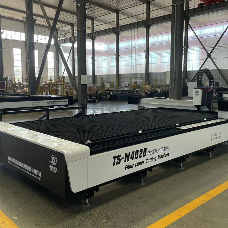 Tuosheng Carbon Sheet Metal Fiber Laser Cutting Machine Single Table High Power Laser Cutter for Stainless Steel