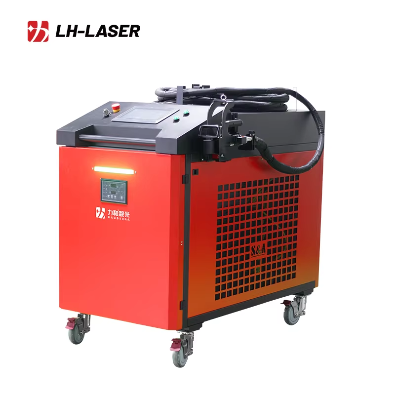 China New 6000W Continuous Wave Laser Cleaner for Large-Area Rust Paint Oxide Removal From Steel &amp; Aluminum