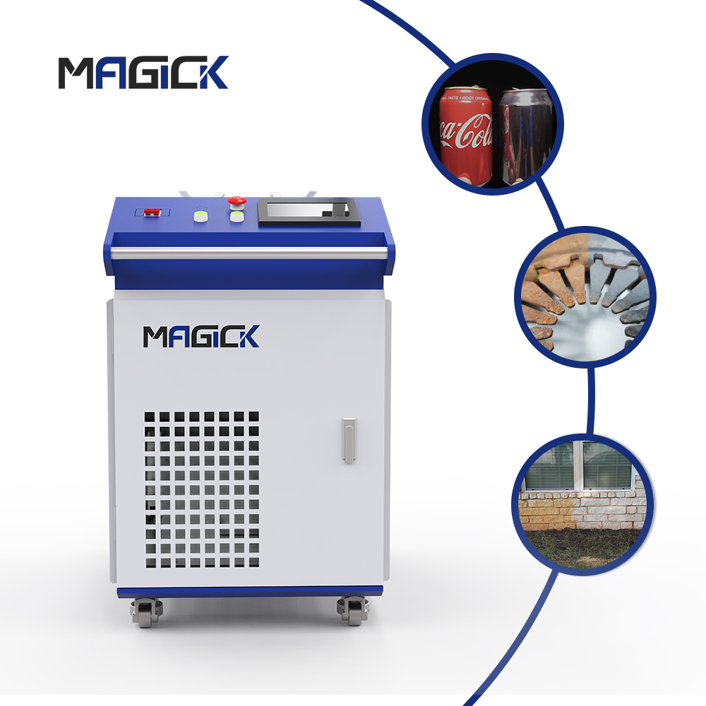 1.5kw Handheld Laser Cleaning Machine 1500w 2000w 3000w SUP22C High Power Portable Steel Laser Cleaning Machine