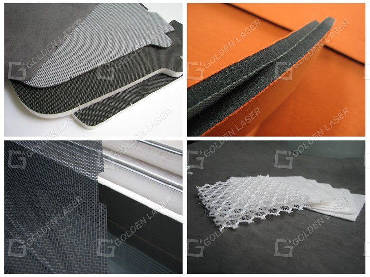 Golden Laser - CO2 Laser Cutting Machine for Elastic Non Woven Composite Fabric
