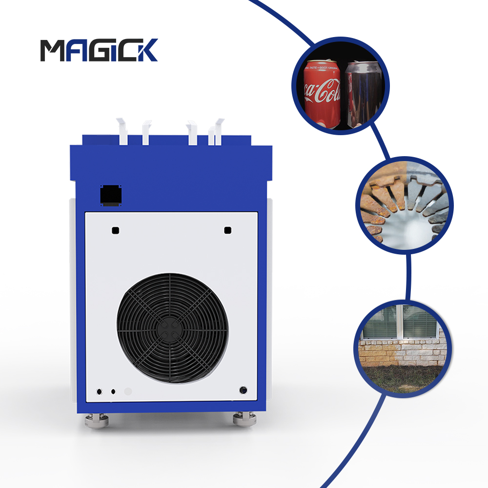 1.5kw Handheld Laser Cleaning Machine 1500w 2000w 3000w SUP22C High Power Portable Steel Laser Cleaning Machine