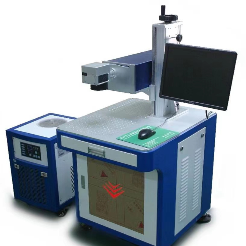 Ra 3D Galvo UV Mopa Laser Engraving Machine / 0.005mm Ultra-Fine Marking Equipment / Metal and Non-Metal