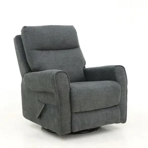 Wholesale 9196MF Geeksofa Fabric Manual Recliner Chair with Rocking & Swivel Manufacturers, Suppliers