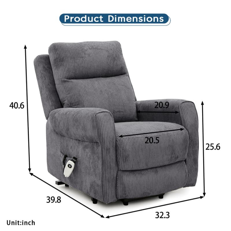 China 9196SV Geeksofa Single Motor Power Medical Lift Recliner Chair Manufacturers, Factory