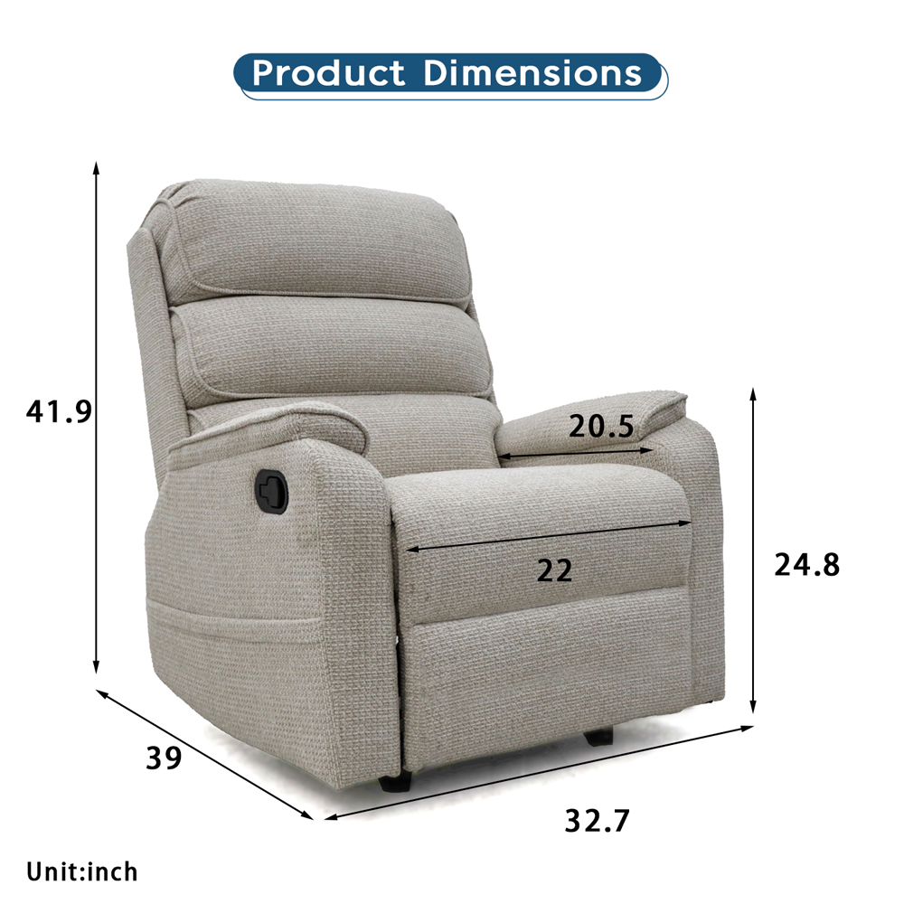 Geeksofa Recliner Specification Overview