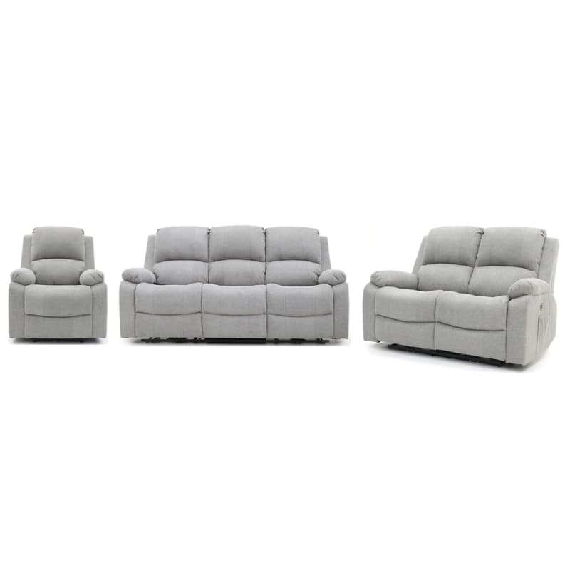 China 9138PF Geeksofa Fabric Power Motion Recliner Sofa Set with Drop Down Table Suppliers, Quotes
