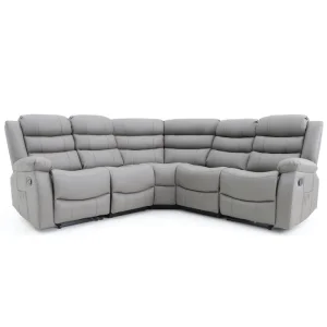 Wholesale 9204ML Geeksofa Leather Manual Corner Recliner Sofa