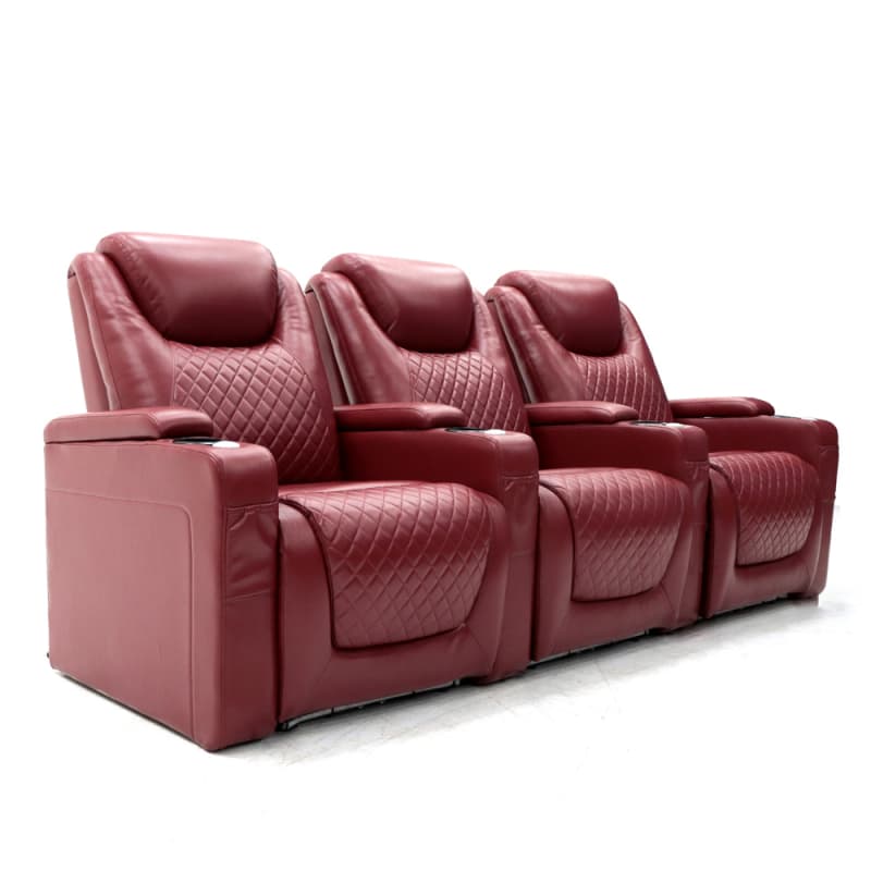 Wholesale 9104PL Geeksofa Home Theater Recliner Seating with Tray Table & LED Ambient Light Manufacturer, Manufacturers