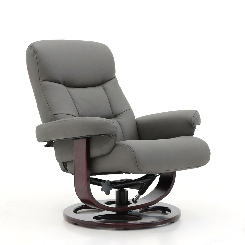 Wholesale 7003MM Geeksofa Microfiber Stressless Leisure Chair with Ottoman Supplier, Factory