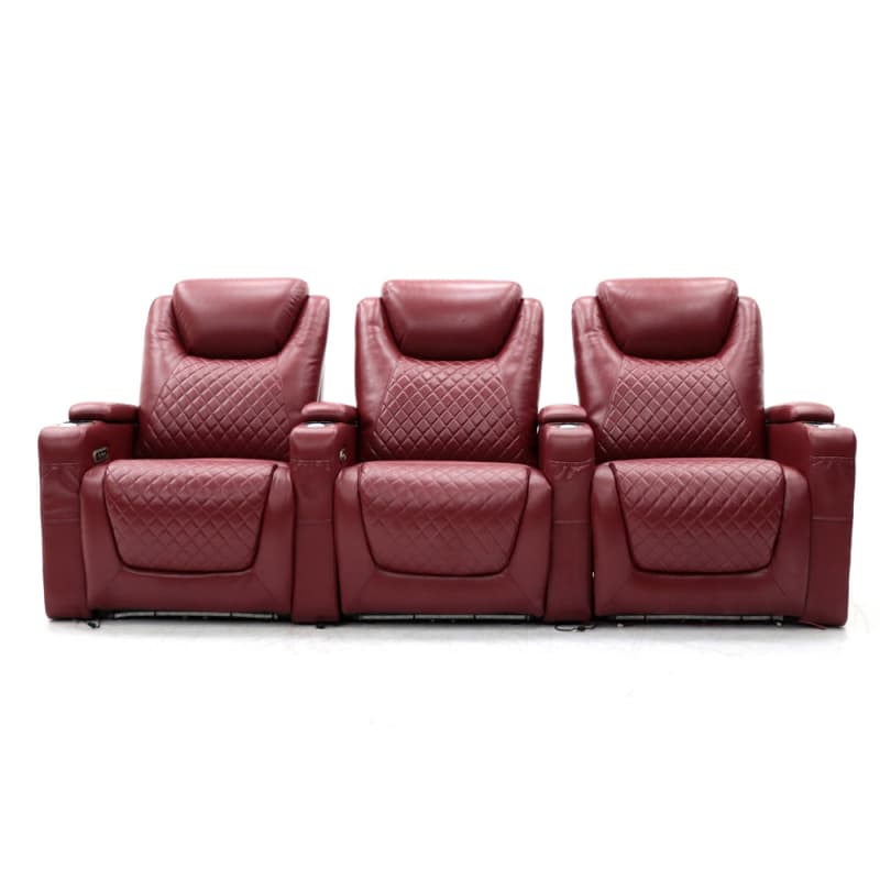 Wholesale 9104PL Geeksofa Home Theater Recliner Seating with Tray Table & LED Ambient Light Manufacturer, Manufacturers