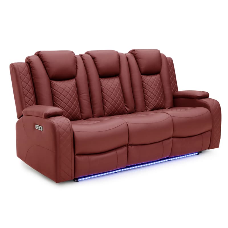 Wholesale 8042PL Geeksofa Home Theater Recliner Seating with Console & Drop Down Table & LED Ambient Light Manufacturers, Quotes