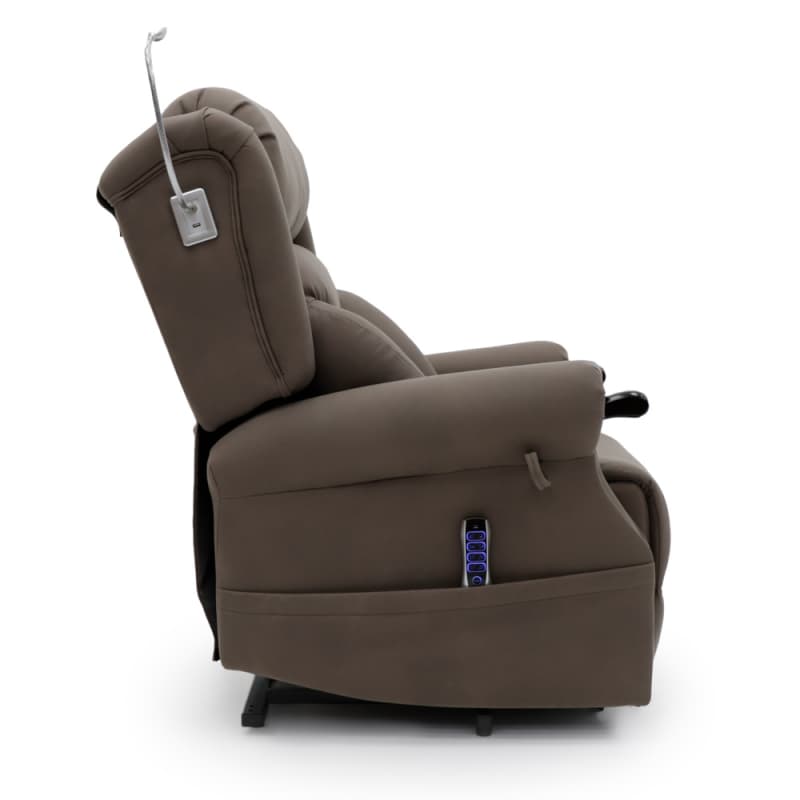 Wholesale 9039QM Geeksofa Quad Motor Power Medical Lift Recliner Chair with Reading Light & Solid Wood Handrail Manufacturers, Pricelist