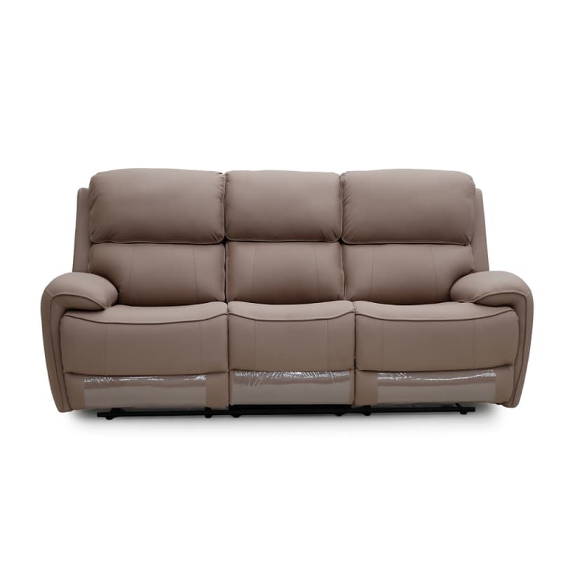 China 9223ML Geeksofa Leather Manual Motion Recliner Sofa Set with Drop Down Table Factories, Pricelist