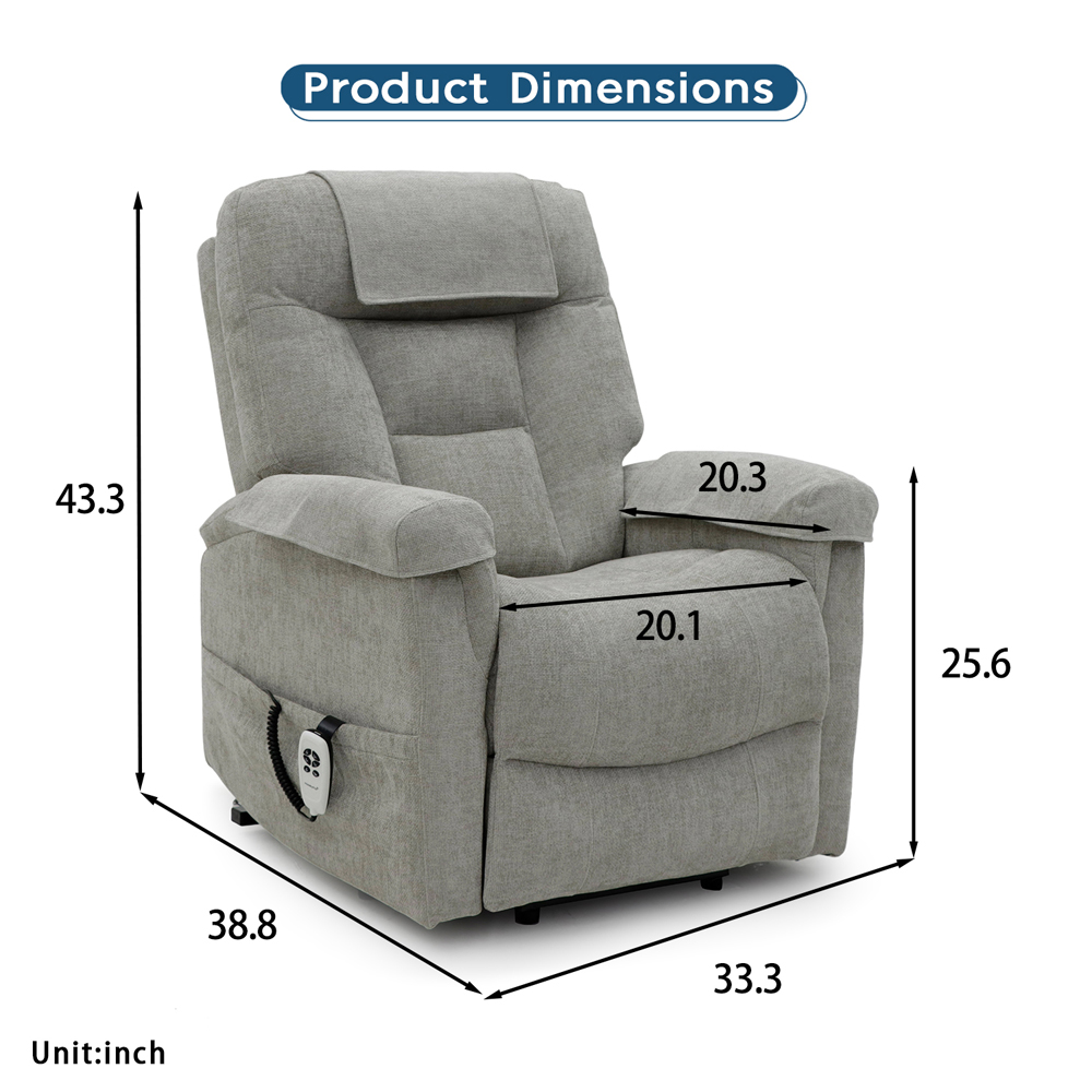 Recliner Specification Display