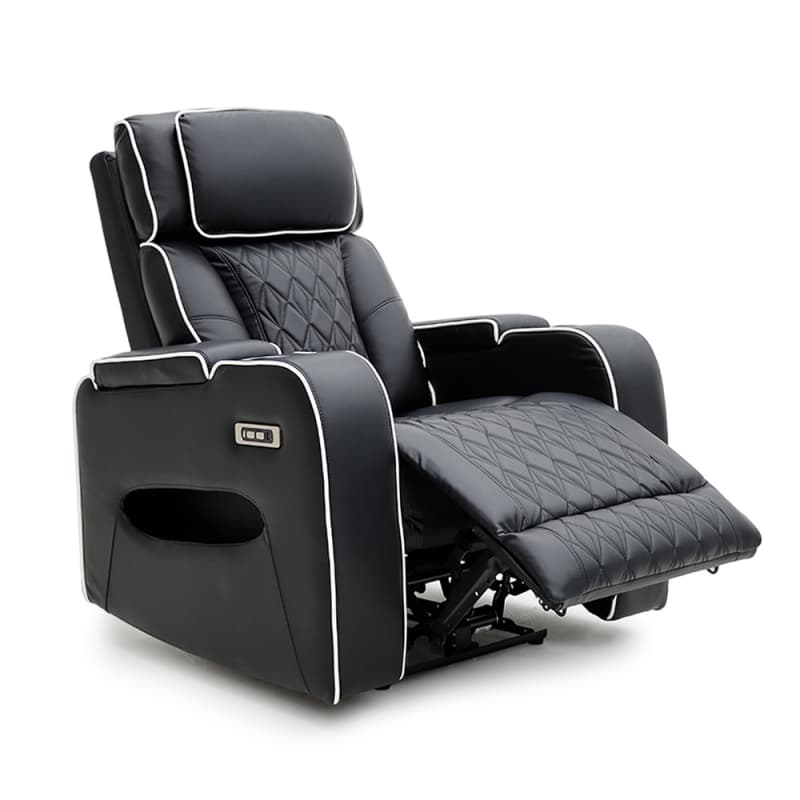 Wholesale 9270PL Geeksofa Leather Power Home Theater Recliner Chair with LED Ambient Light & Armrest Storage & Cup Holder Factory, Quotes
