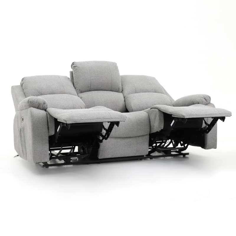 China 9138PF Geeksofa Fabric Power Motion Recliner Sofa Set with Drop Down Table Suppliers, Quotes