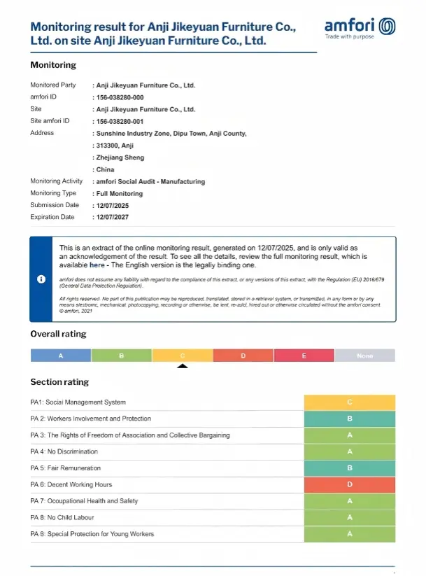 amfori BSCI Social Compliance
