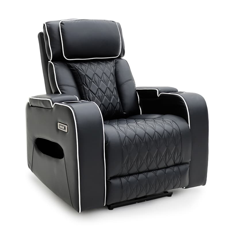 Wholesale 9270PL Geeksofa Leather Power Home Theater Recliner Chair with LED Ambient Light & Armrest Storage & Cup Holder Factory, Quotes