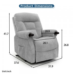 Recliner Sofa Detailed View 1