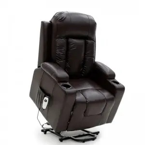 Wholesale 9004SL Geeksofa Single Motor Power Medical Lift Recliner Chair with Cup Holder Factory, Pricelist