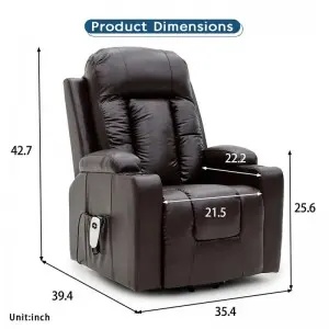 Wholesale 9004SL Geeksofa Single Motor Power Medical Lift Recliner Chair with Cup Holder Factory, Pricelist