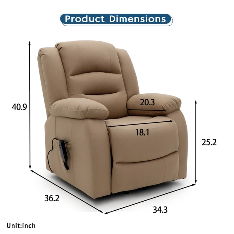 China 9205SM Geeksofa Single Motor Power Medical Lift Recliner Chair Manufacturer, Supplier