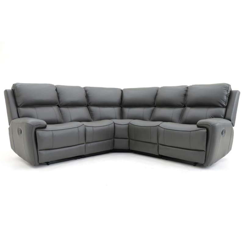 Wholesale 9223ML Geeksofa Leather Manual Corner Recliner Sofa Suppliers, Pricelist