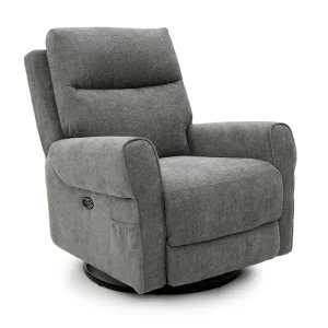 China 9196PF Geeksofa Fabric Power Recliner Chair with Rocking & Swivel Manufacturer, Manufacturers
