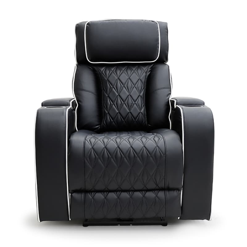 Wholesale 9270PL Geeksofa Leather Power Home Theater Recliner Chair with LED Ambient Light & Armrest Storage & Cup Holder Factory, Quotes