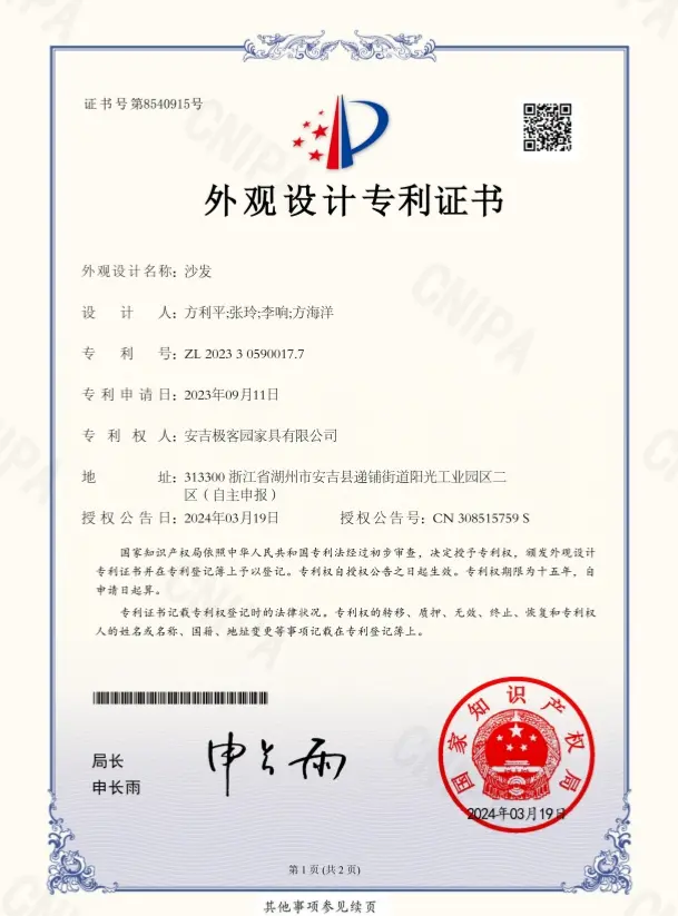 Registered Design Patent