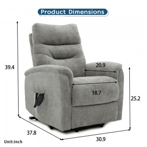 Recliner Sofa Detailed View 1