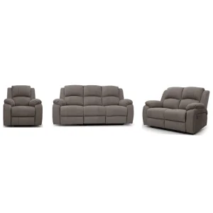 China 9207MM Geeksofa Microfiber Manual Motion Recliner Sofa Set Manufacturer, Pricelist