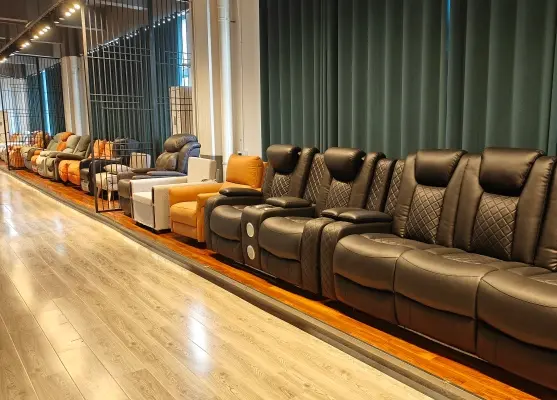 Leather recliner chair samples