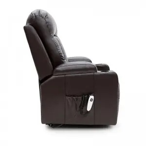 Wholesale 9004SL Geeksofa Single Motor Power Medical Lift Recliner Chair with Cup Holder Factory, Pricelist
