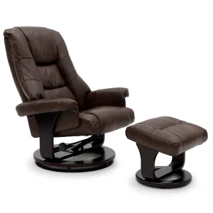 China 7002ML Geeksofa Leather Stressless Leisure Chair with Ottoman