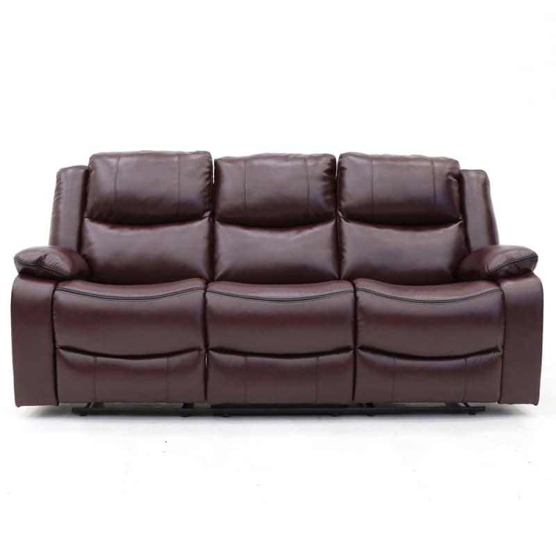 Wholesale 9206ML Geeksofa Leather Manual Motion Recliner Sofa Set with Console & Bluetooth Speaker Factories, Quotes