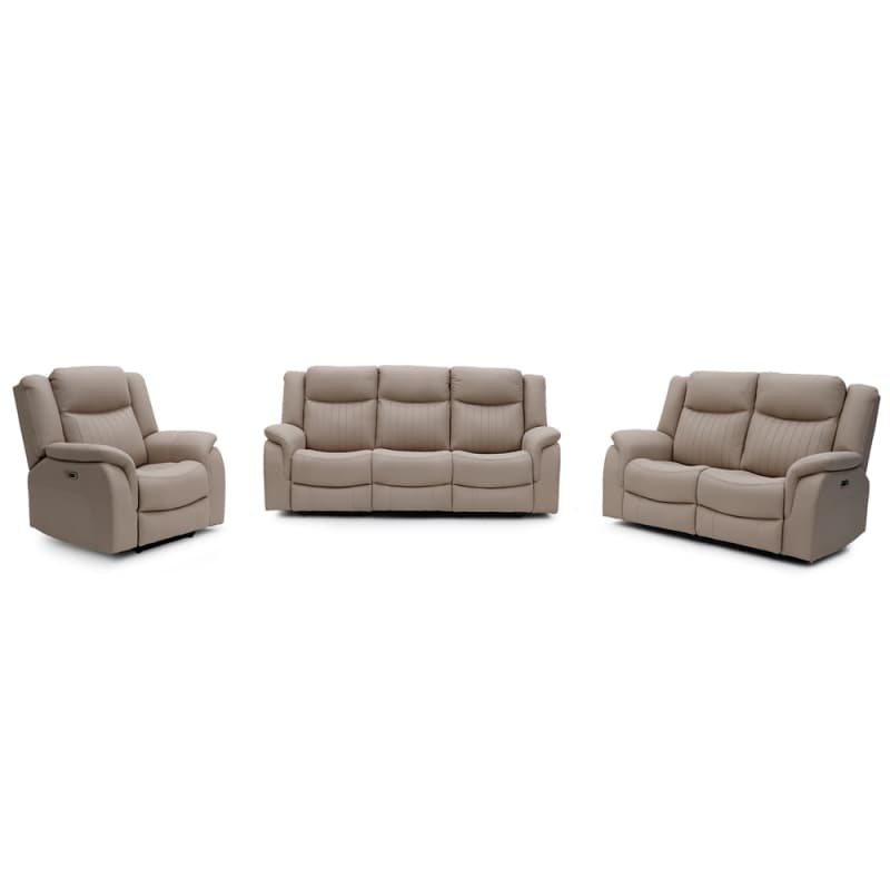 China 8043PM Geeksofa Microfiber Power Motion Recliner Sofa Set with Drop Down Table Manufacturer, Factories
