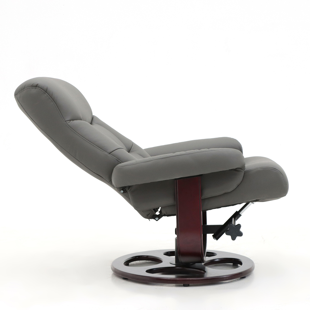 Wholesale 7003MM Geeksofa Microfiber Stressless Leisure Chair with Ottoman Supplier, Factory