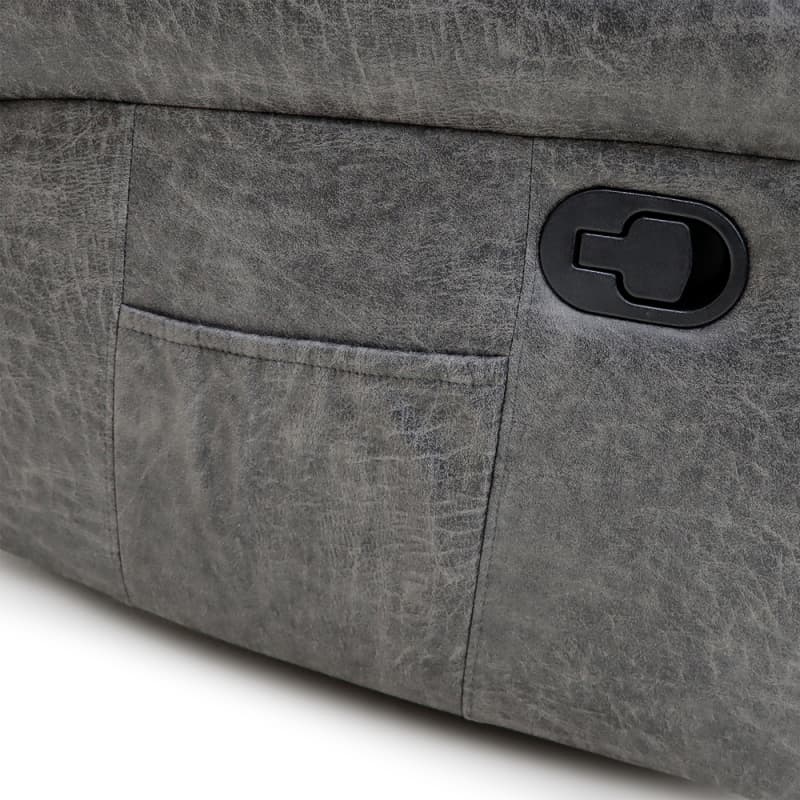 China 9017MM Geeksofa Microfiber Manual Corner Recliner Sofa Manufacturer, Quotes