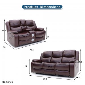 Recliner Sofa View 1
